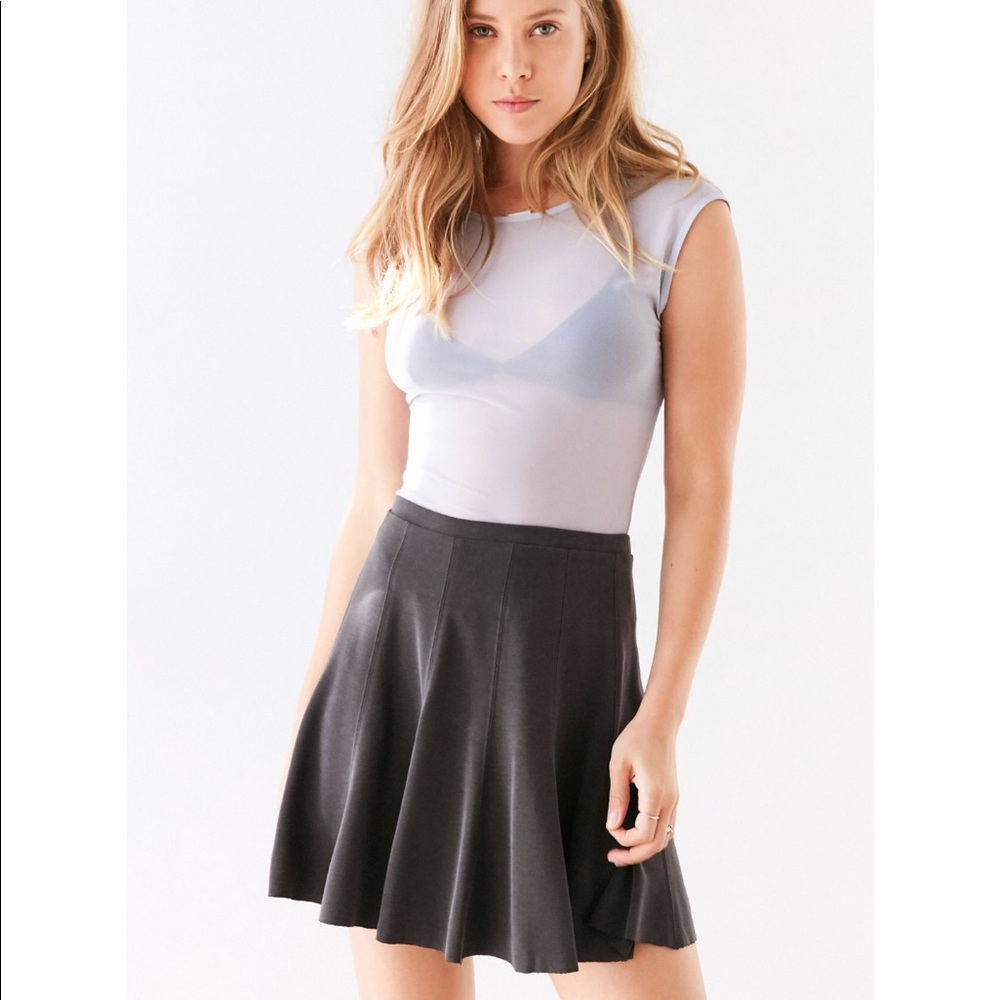 Spin City Knit Skater Skirt by Silence + Noise